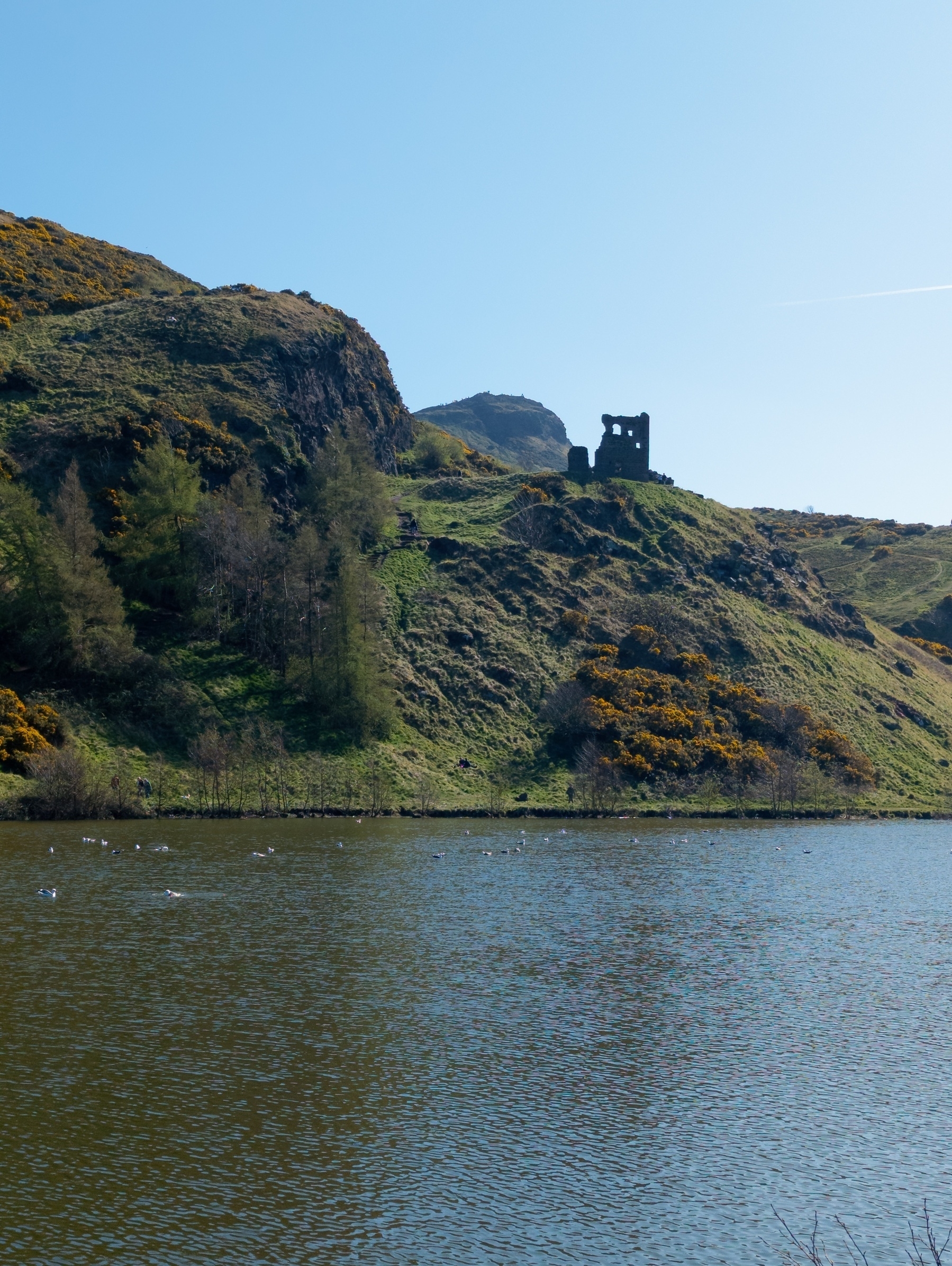 View over St Margaret's Loch