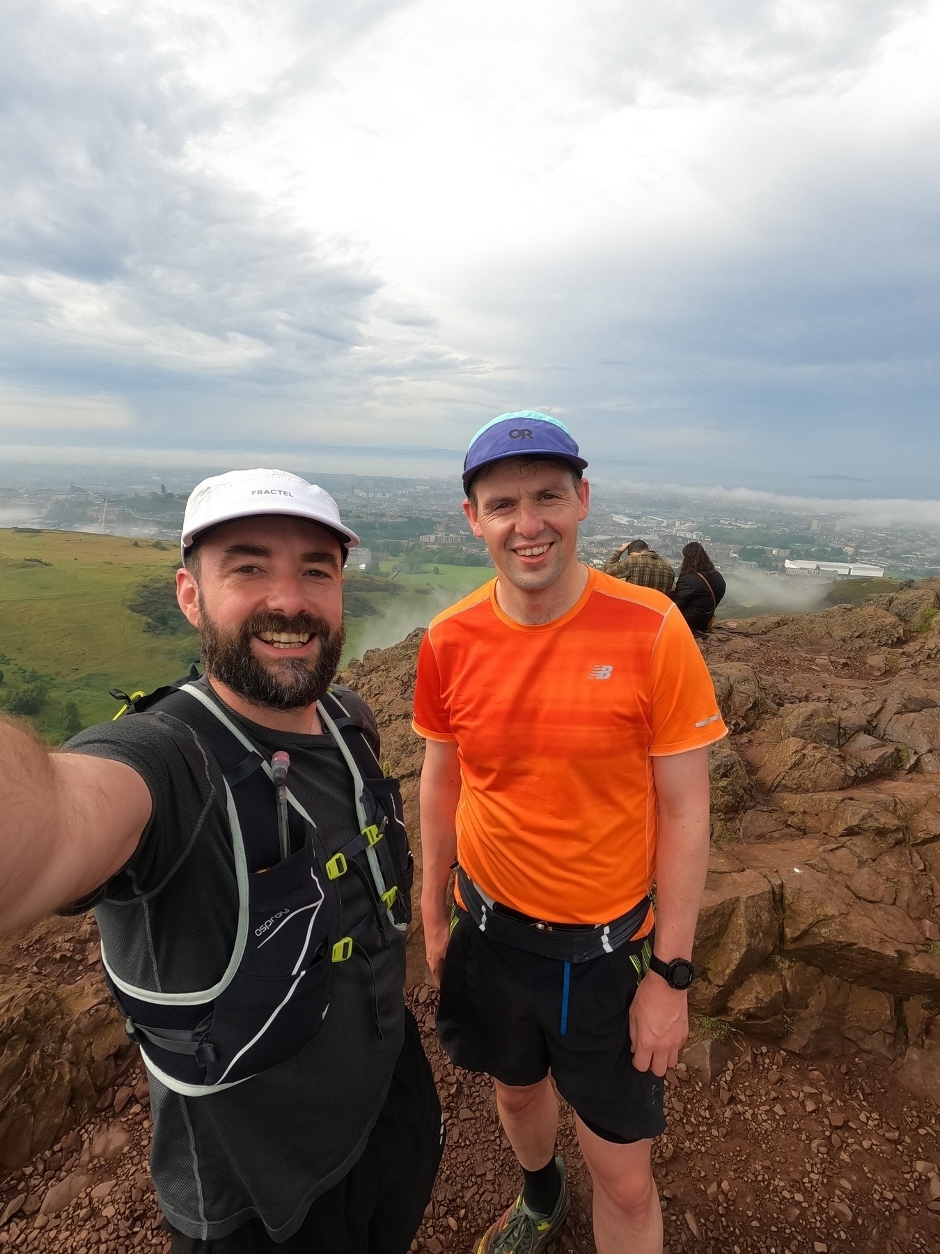Me and Gordon at the top
